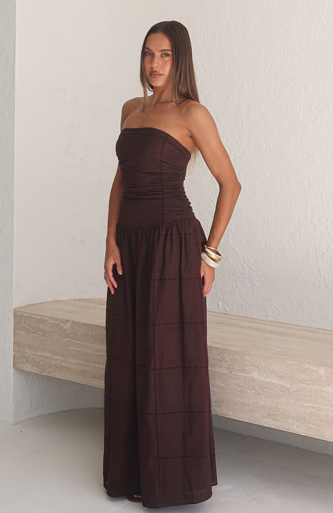 white-fox-bittersweet-babe-strapless-broderie-maxi-dress-chocolate-brown-12.3.26-001
